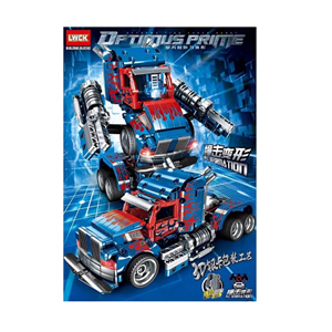 لگو کریتور ترانسفورماتور 712 قطعه TRANSFORMER 2 IN 1 60065_اسباب بازی